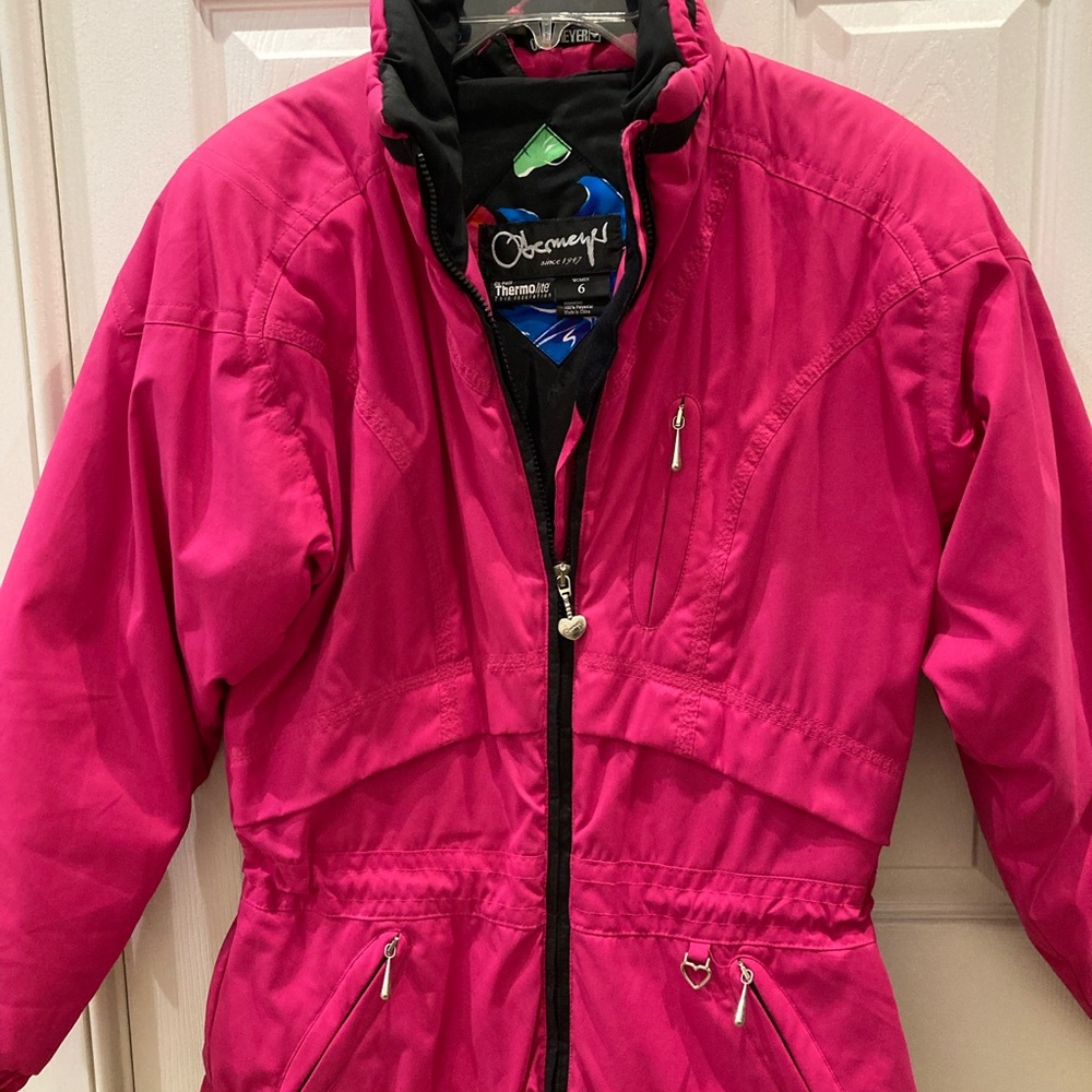 Obermeyer Women's Vibrant Pink Ski Jacket